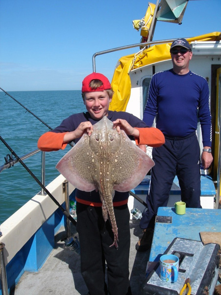 Skate Fishing with Chris Mole Charters